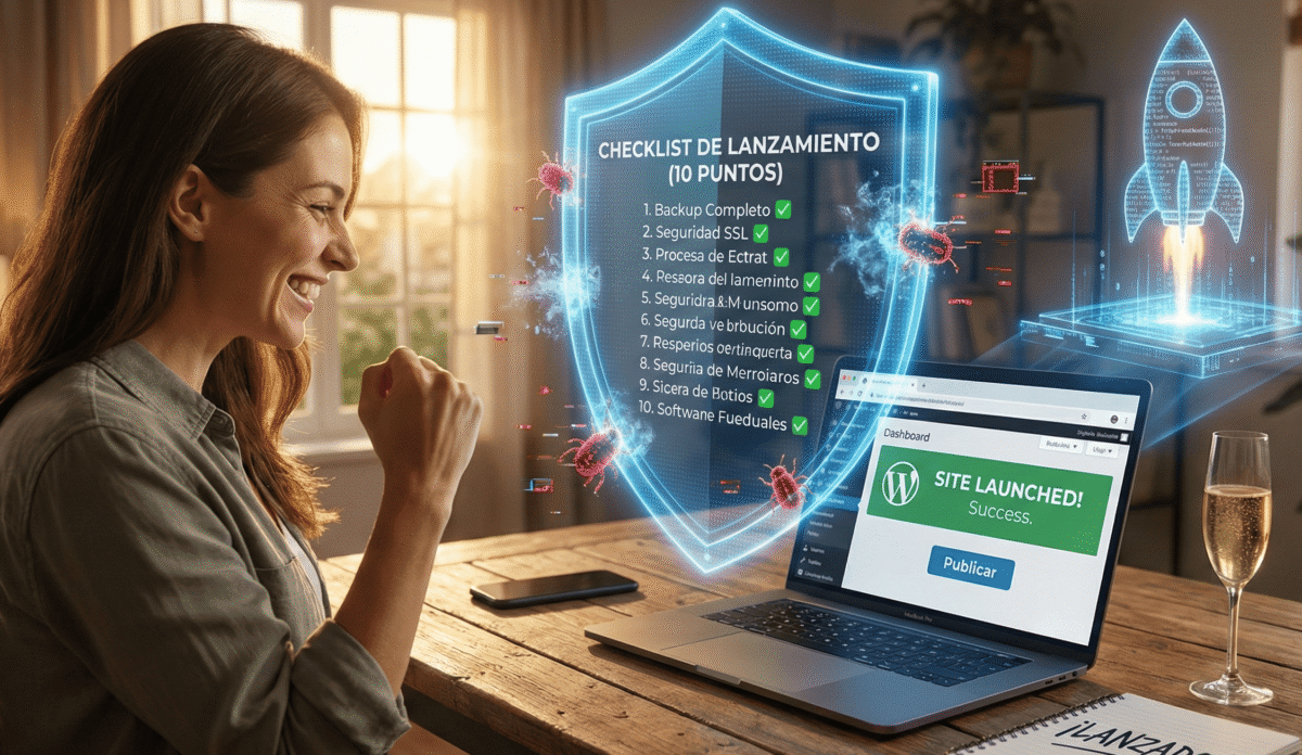 Checklist de lanzamiento de los 10 puntos en wordpress | Blog artículos GAB